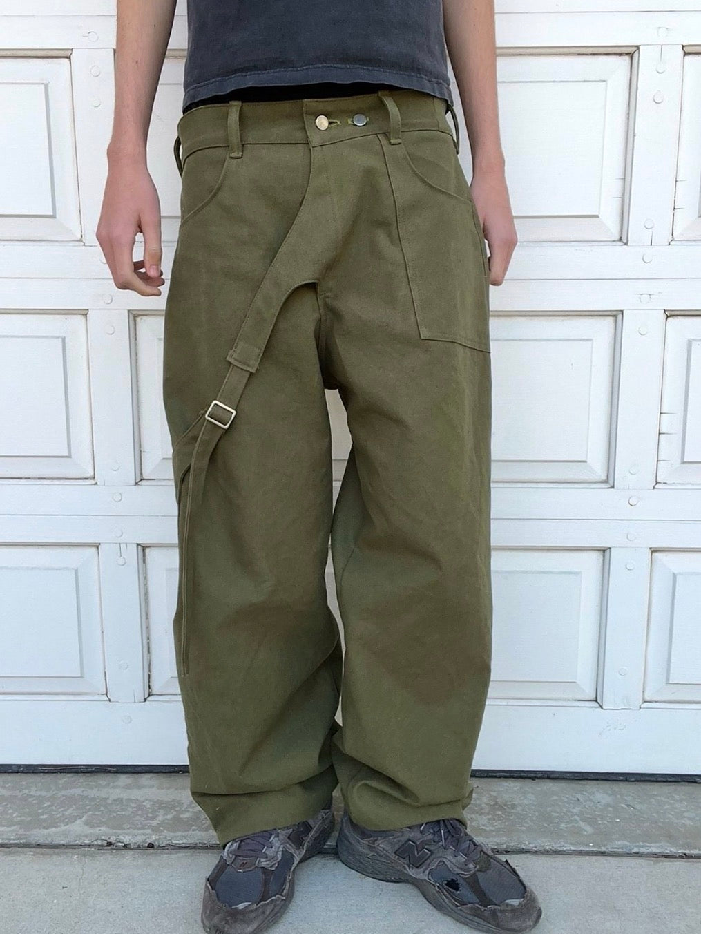 Olive green Pants