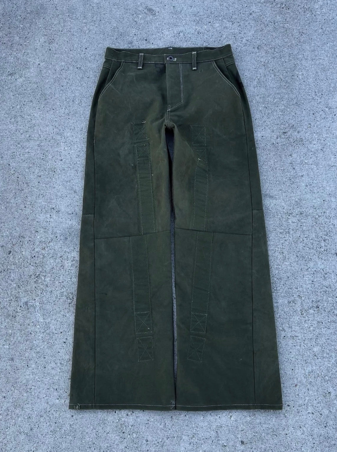 Olive field carpenter pants