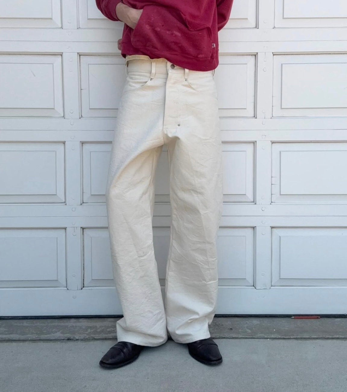 noah’s white selvedge