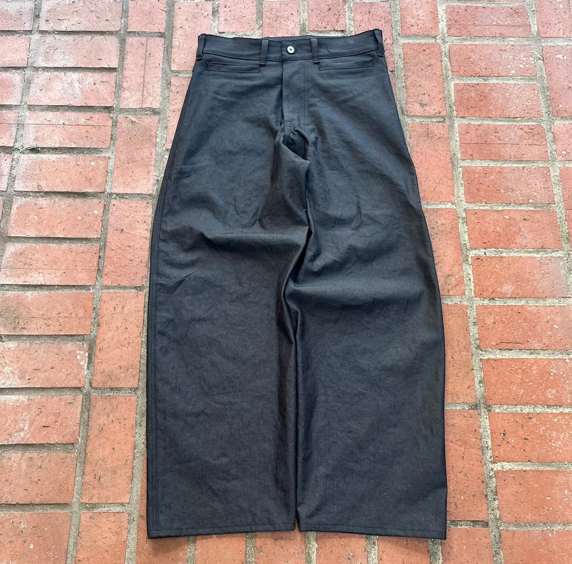 black duel pocket selvedge